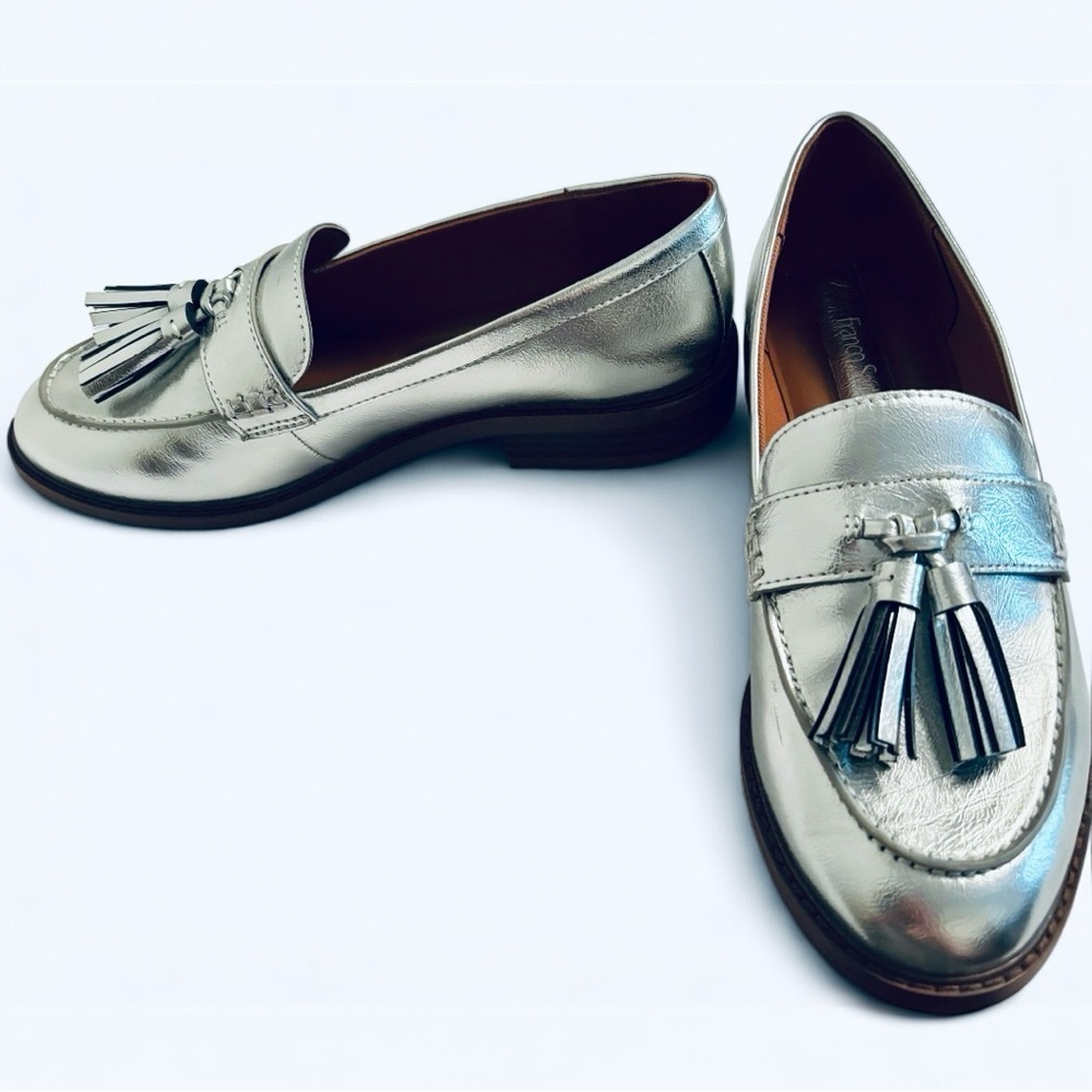 FRANCO SARTO Women's Carolyn-Low Tassel Loafers Sz 7.5W